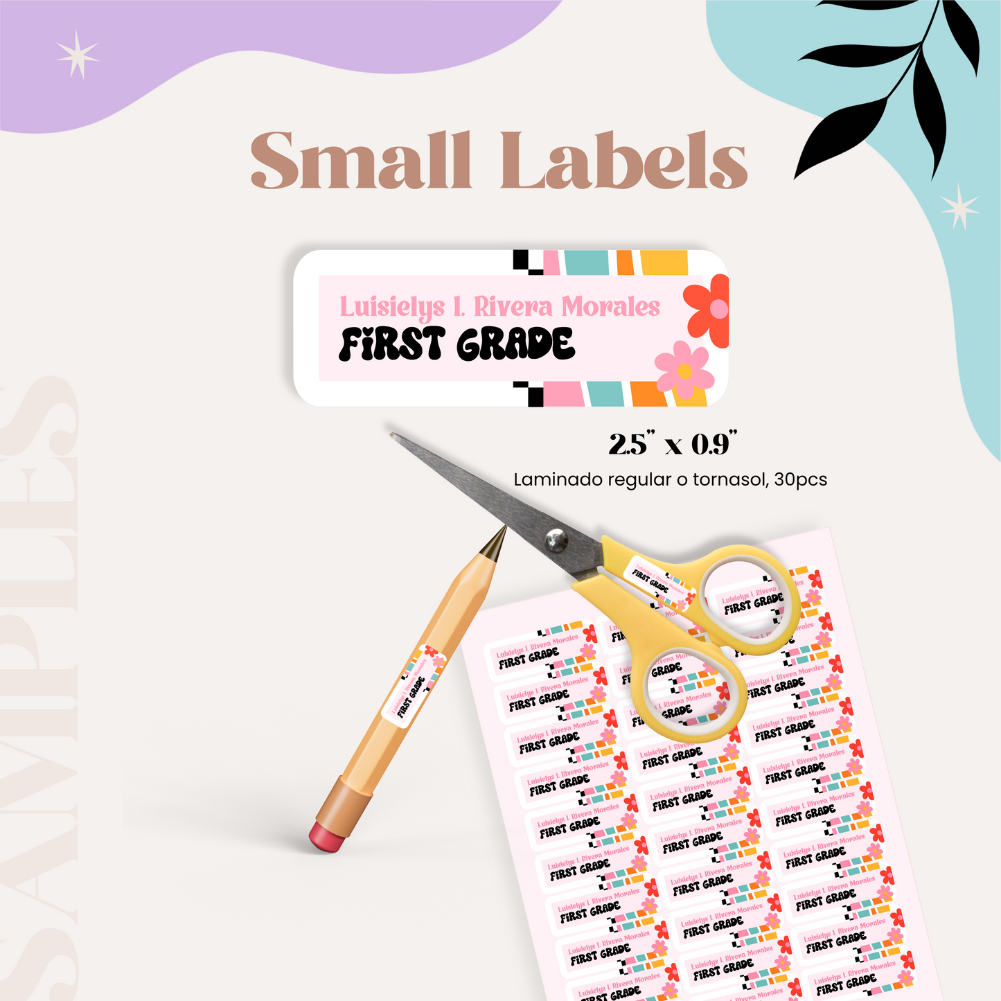 Back to School Labels