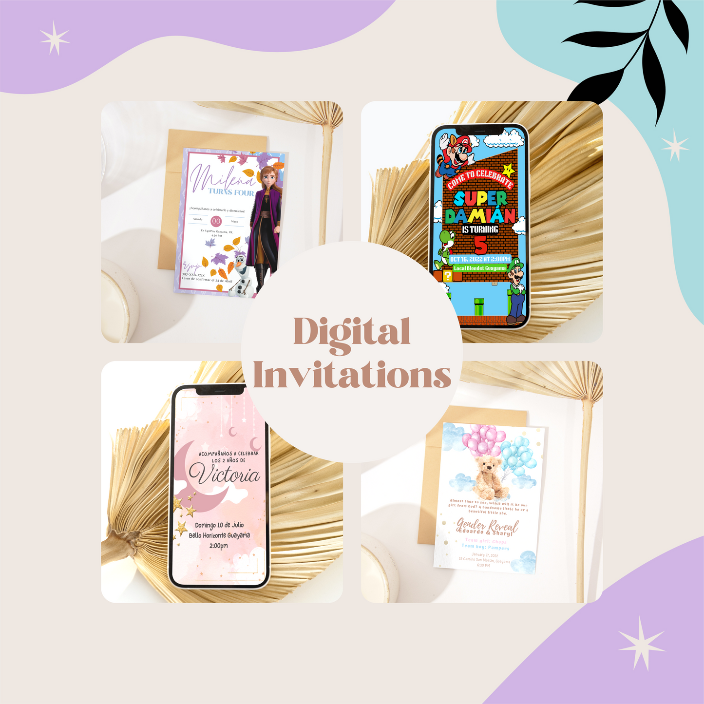 Custom Digital Invitations