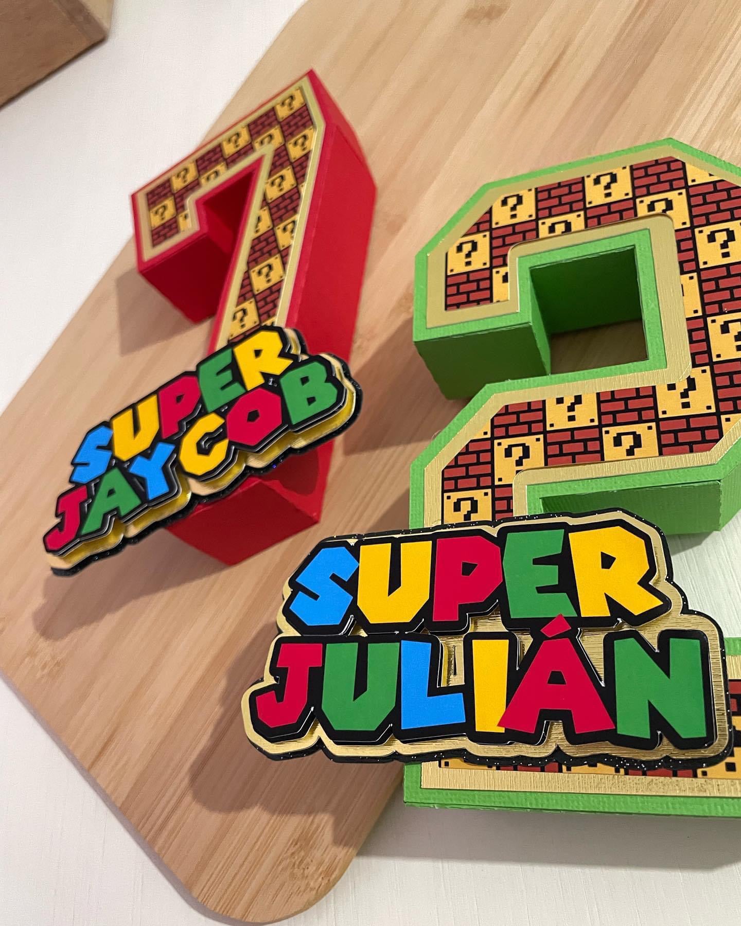 Custom 3D Letters