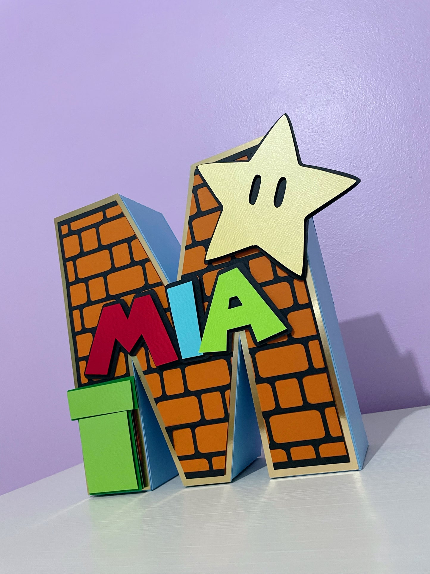 Jumbo 3D Letters