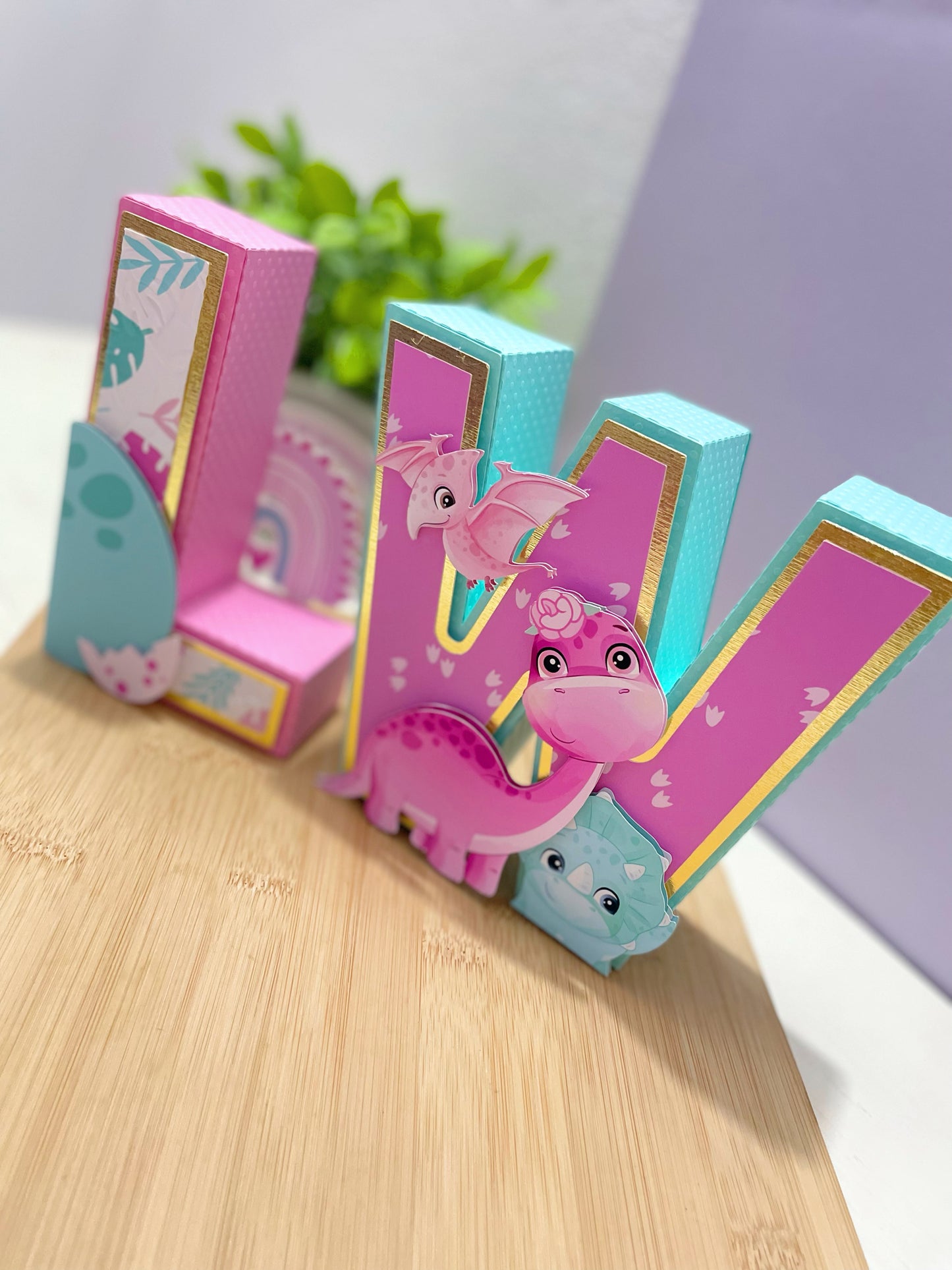 Custom 3D Letters