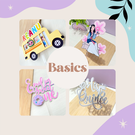 Custom Cake Toppers Basics