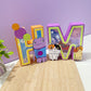 3D Letters Shakers
