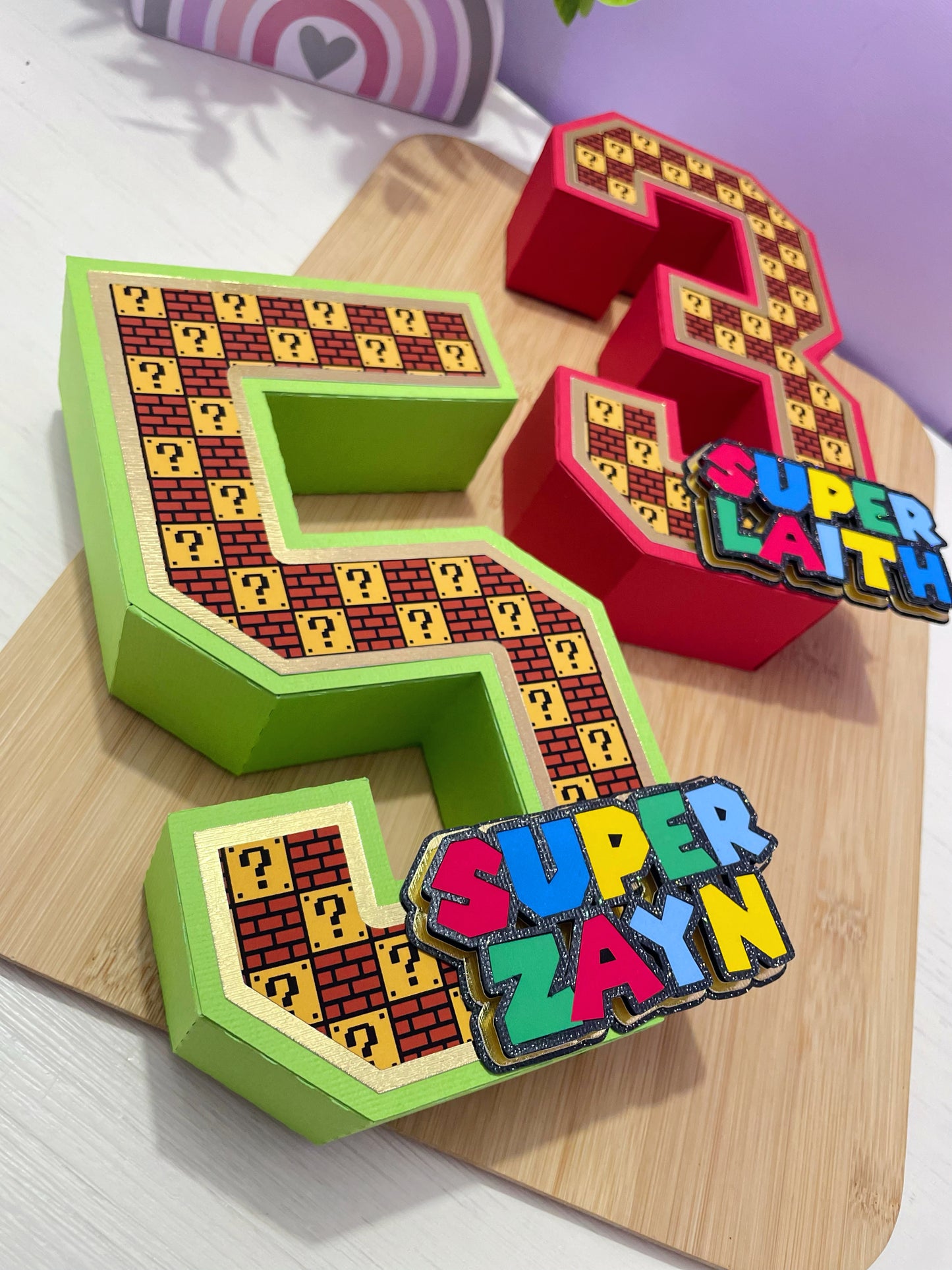 Custom 3D Letters