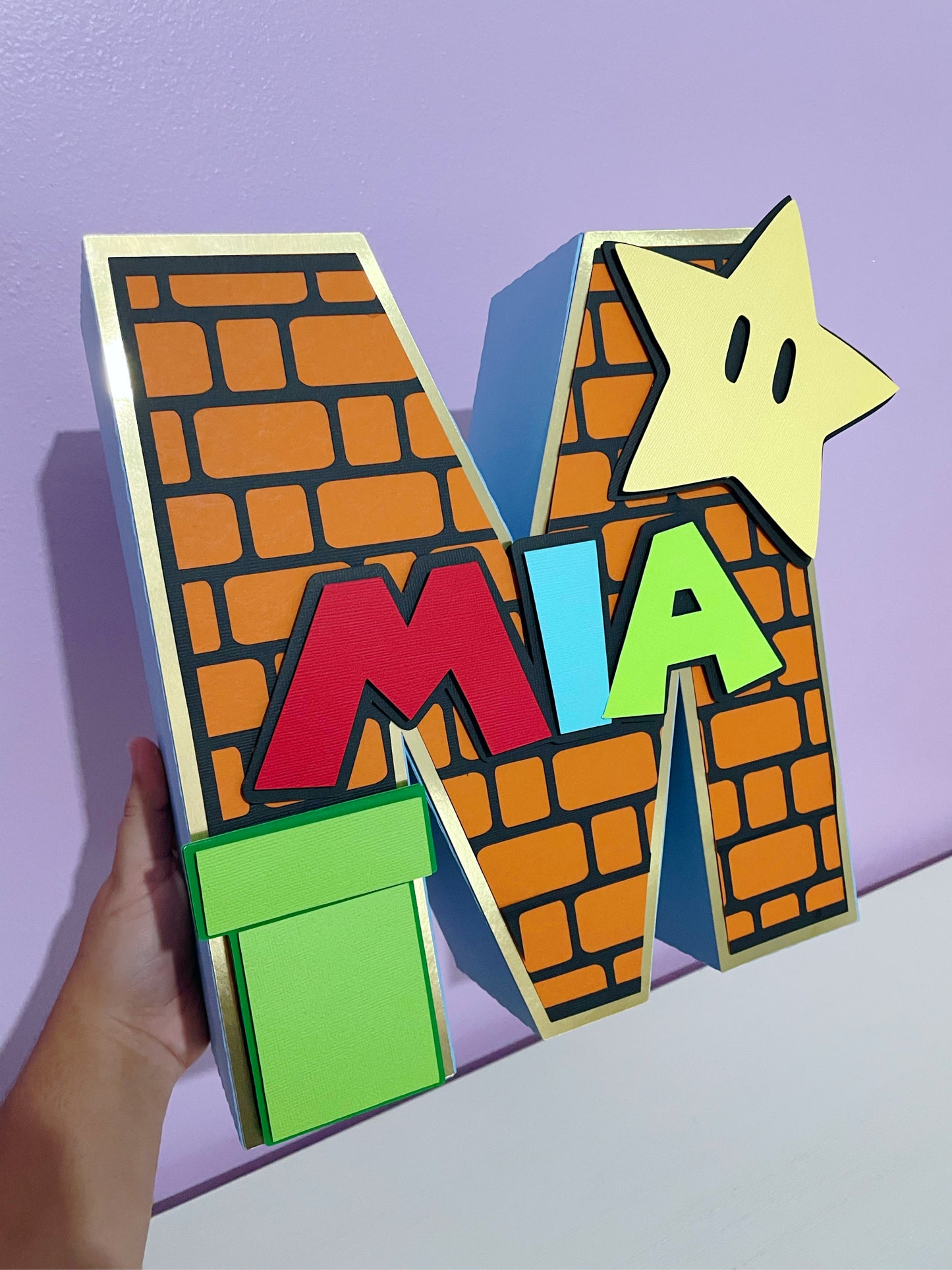 Jumbo 3D Letters