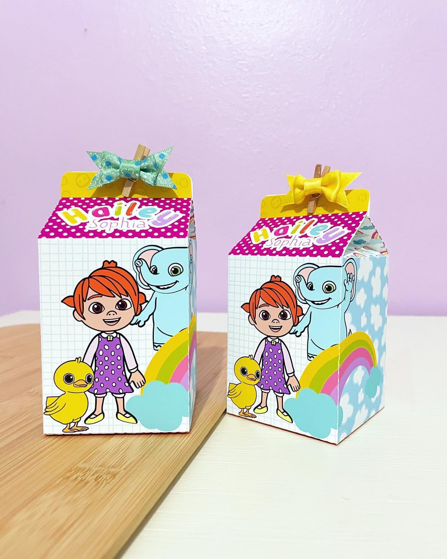 Custom Milk Boxes