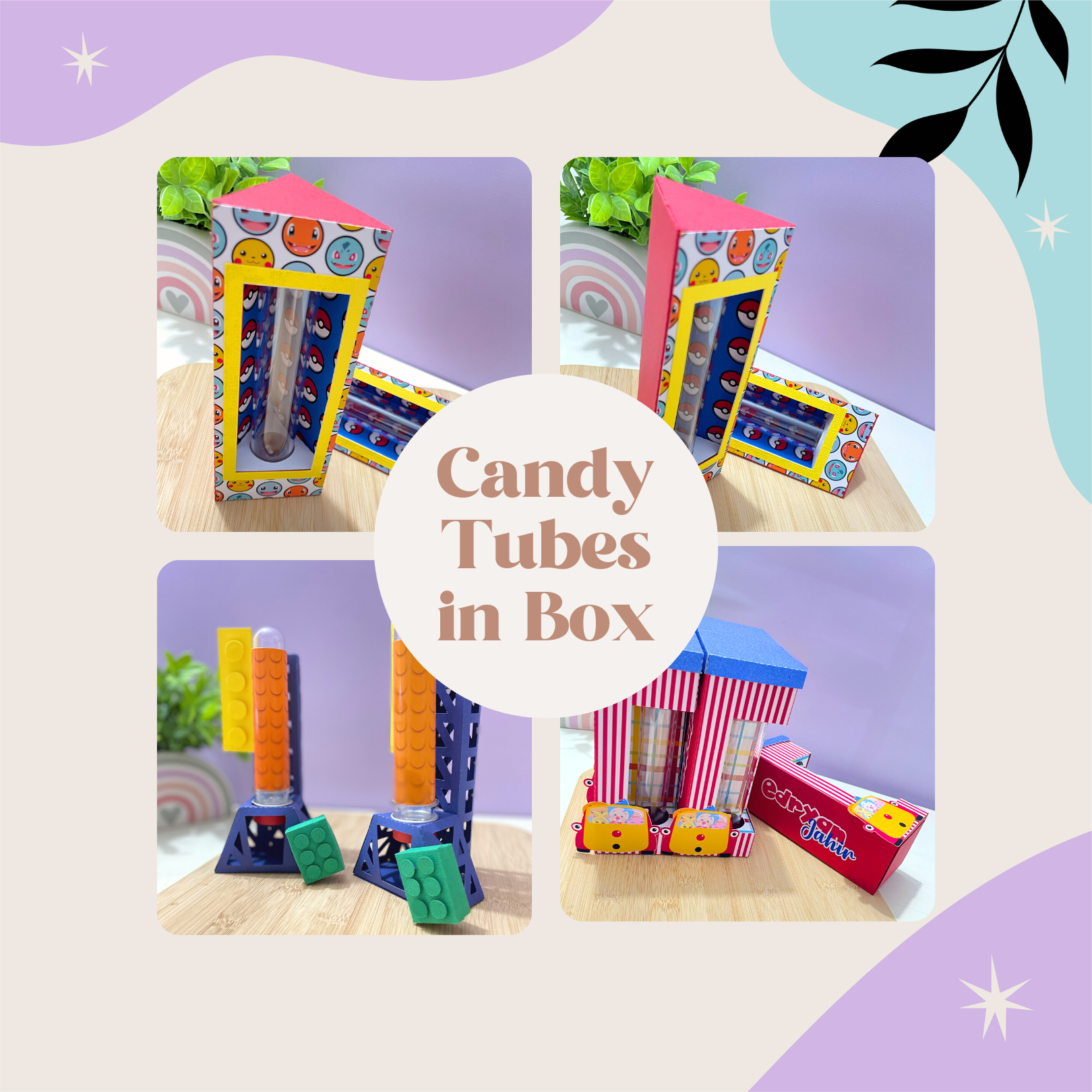 Custom Candy Tubes in Box – Kre'at