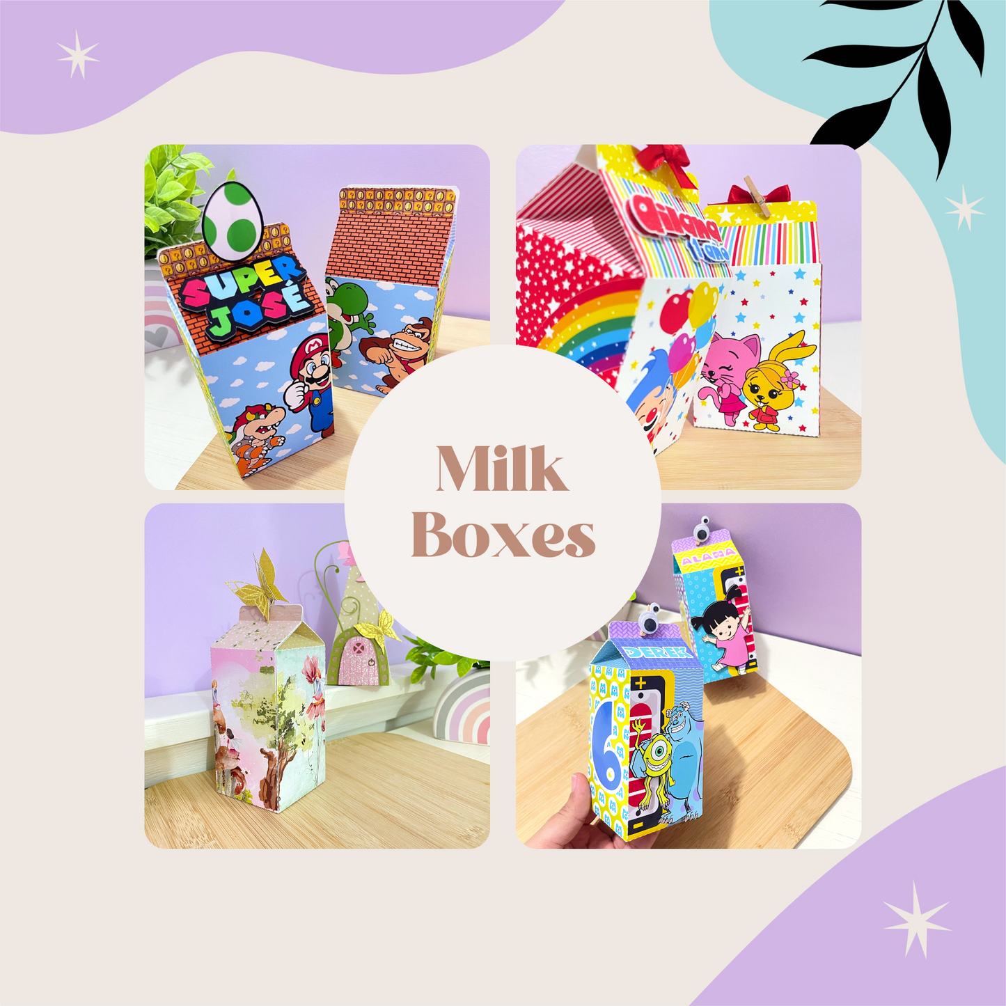 Custom Milk Boxes