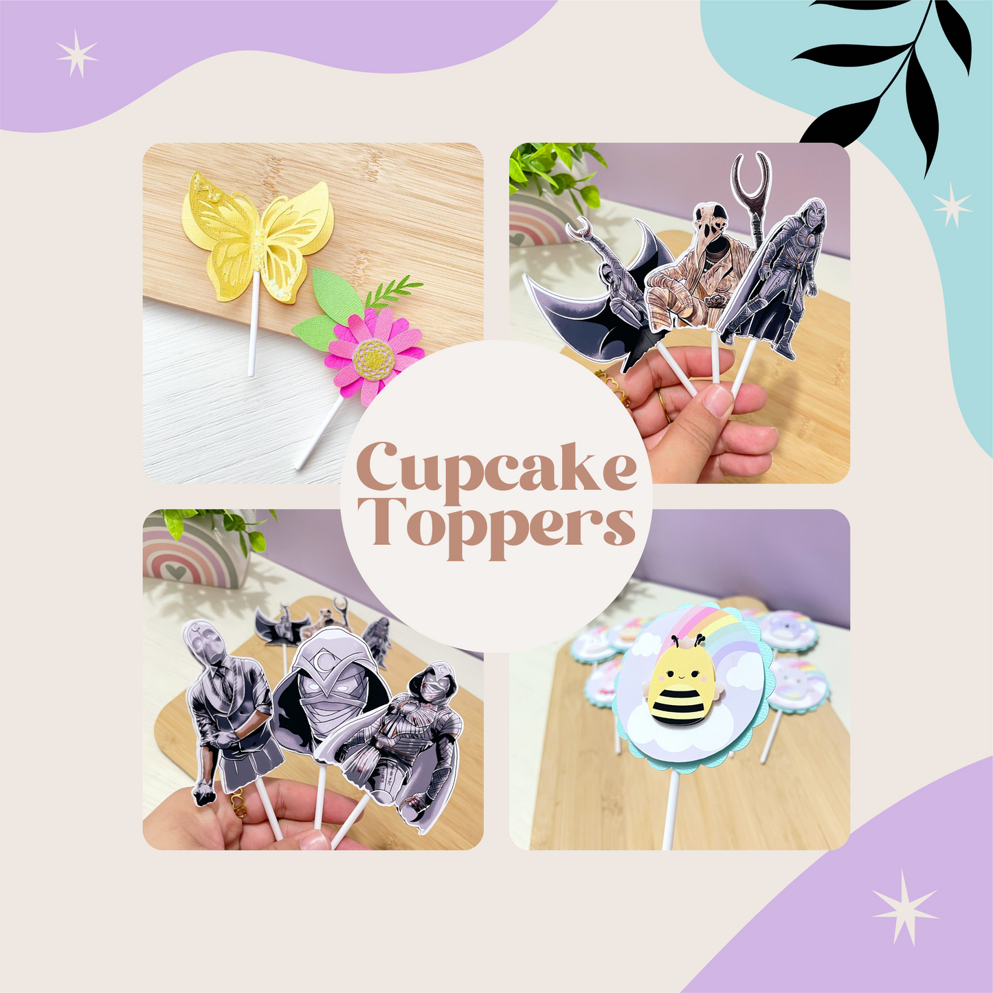 Cupcake Toppers