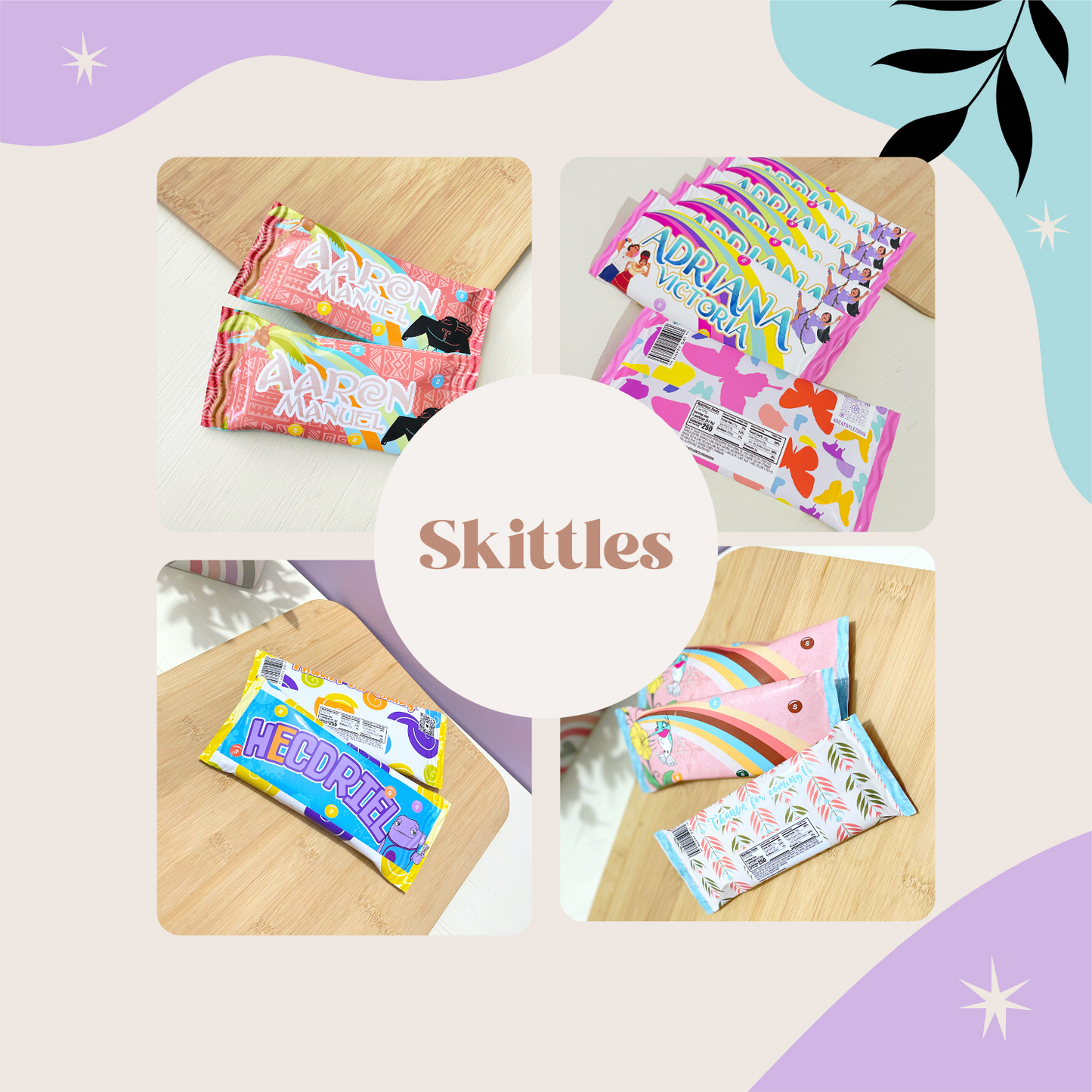 Custom Skittles Bags