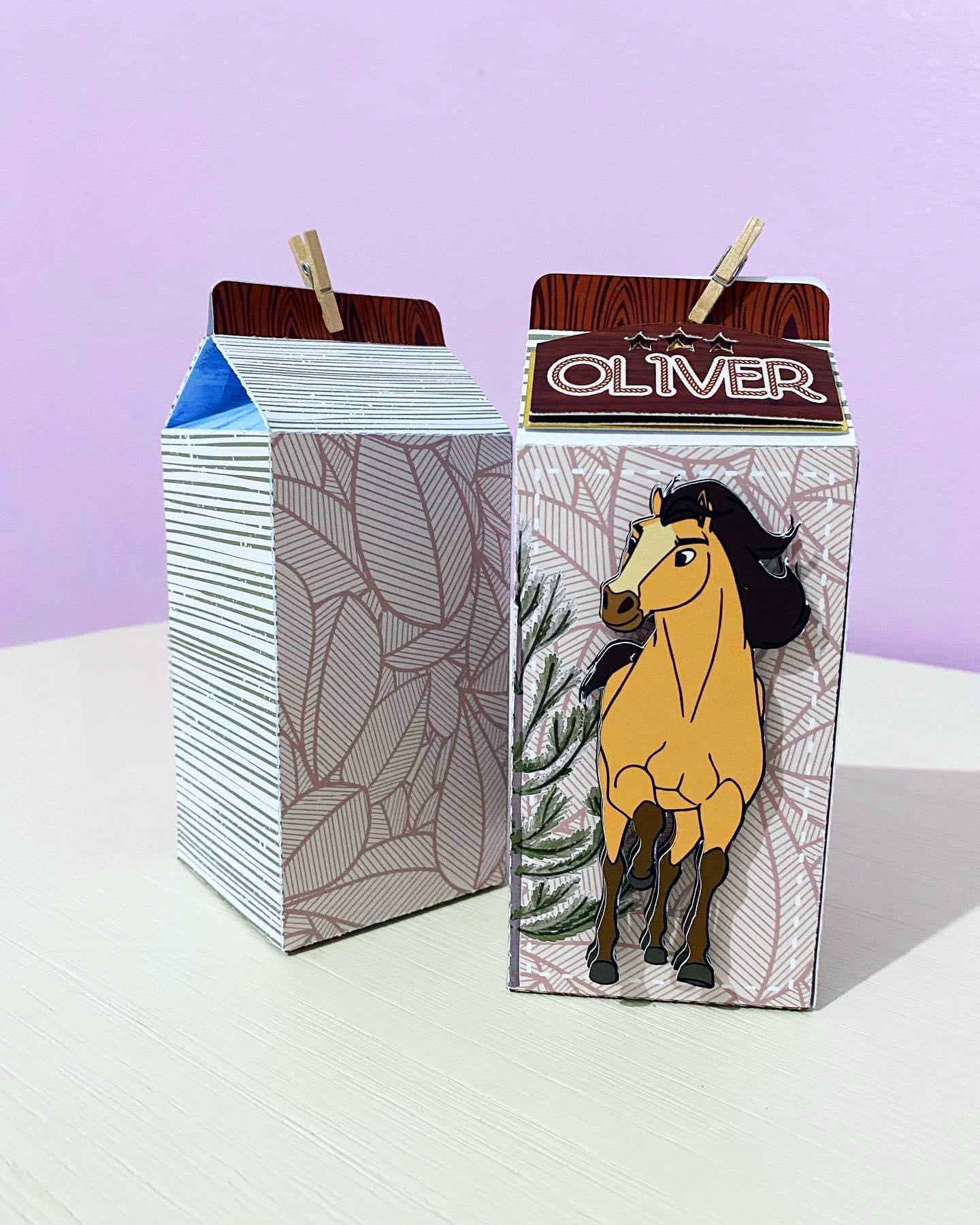 Custom Milk Boxes