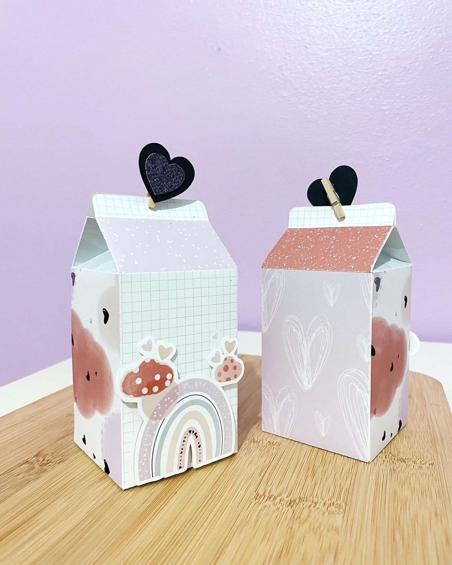 Custom Milk Boxes